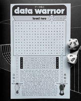 HDK 166 † CAVERN "Data Warrior" CASSETTE