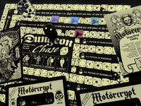 HDK 209 † MOTORCRYPT "Heavy Metal Cavalry" CASSETTE + BOARDGAME