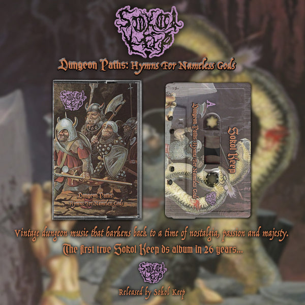 SOKOL KEEP "Dungeon Paths: Hymns for Nameless Gods " CASSETTE