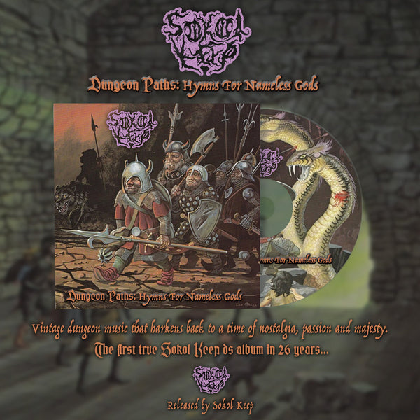 SOKOL KEEP "Dungeon Paths: Hymns for Nameless Gods " CD