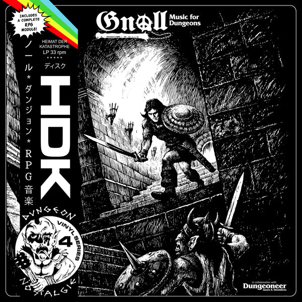 GNOLL "Music for Dungeons" VINYL LP + RPG MODULE