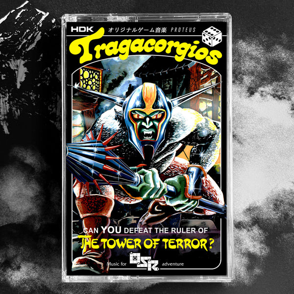 HDK 220 † TRAGACORGIOS "Can You Defeat the Ruler of the Tower of Terror?" CASSETTE