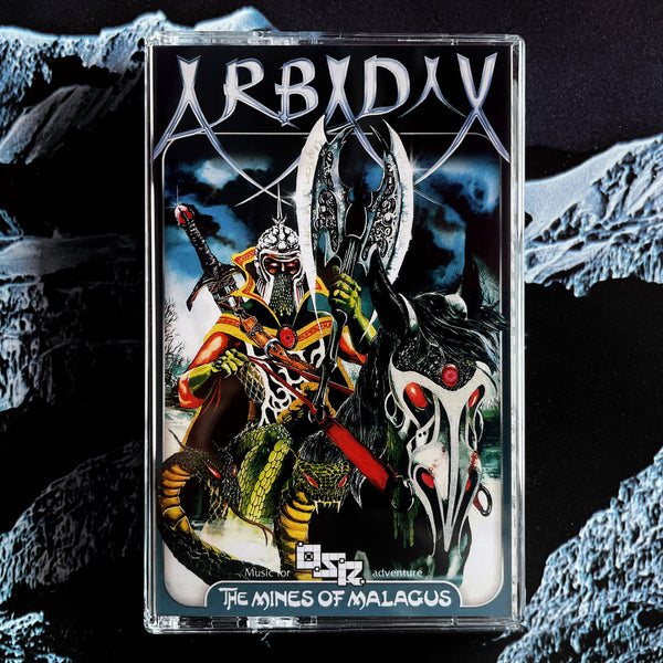 HDK 211 † ARBADAX "The Mines of Malagus" CASSETTE + BOOKLET