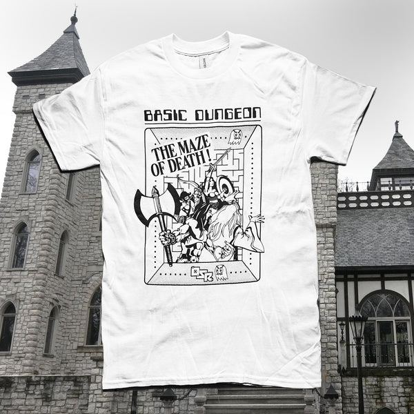 BASIC DUNGEON "The Maze of Death" T-SHIRT