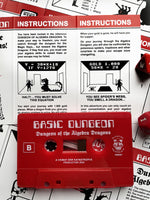HDK 97 † BASIC DUNGEON "Dungeon of Algebra Dragons" CASSETTE