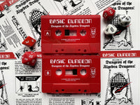 HDK 97 † BASIC DUNGEON "Dungeon of Algebra Dragons" CASSETTE