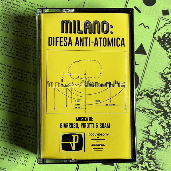 HDK 61 † GIARRUSO, PIROTTI & SBAM "Milano: difesa anti-atomica" CASSETTE