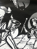 BASIC DUNGEON "Perils in the slums: the corrupt magicians" T-SHIRT