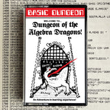 HDK 97 † BASIC DUNGEON "Dungeon of Algebra Dragons" CASSETTE