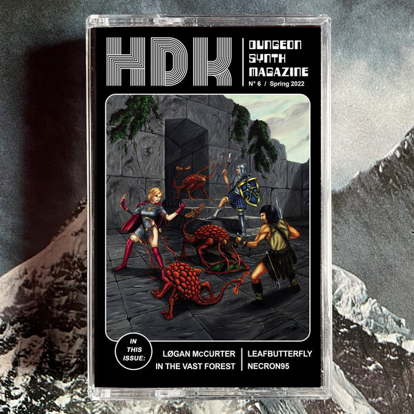HDK 120 † V.A. "HDK Dungeon-synth magazine # 6" CASSETTE