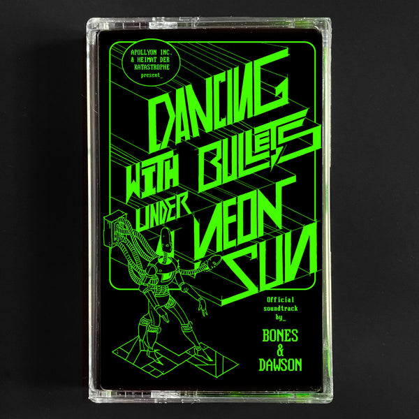 HDK 79 † BONES & DAWSON "Dancing with bullets under a neon sun" CASSETTE